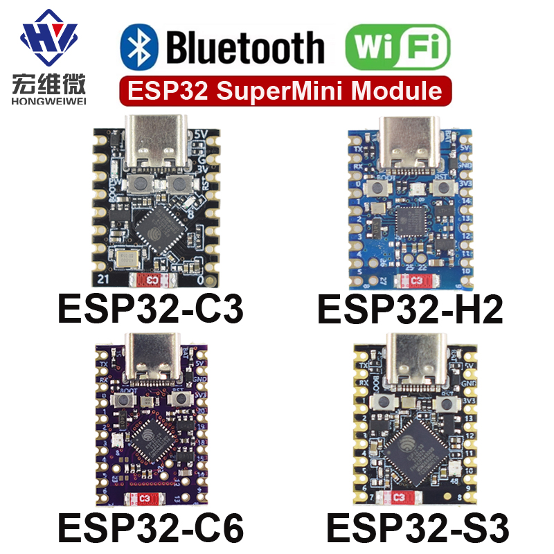 Esp32 Devkit - Tek Çekirdekli SuperMini ESP32-S3 ESP32-C3 ESP32-H2