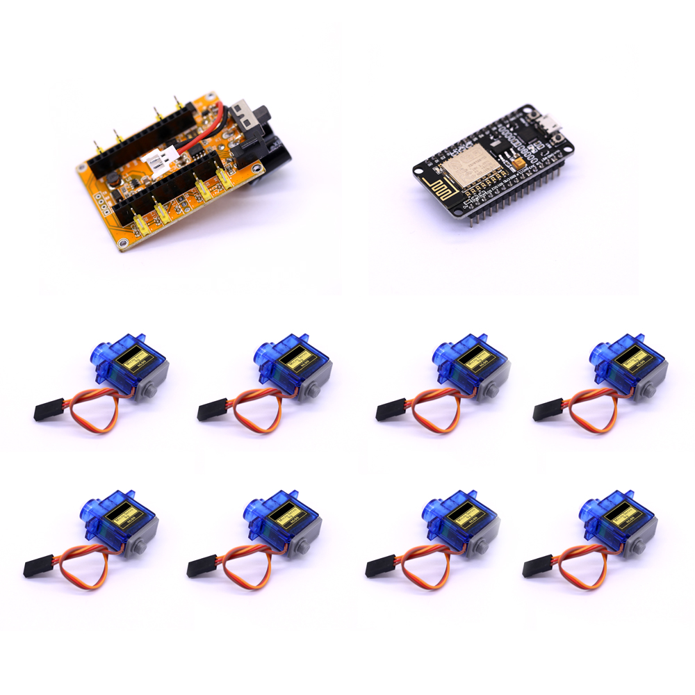 Esp8266 - Biyonik dörtlü örümcek Robot kiti, Arduino