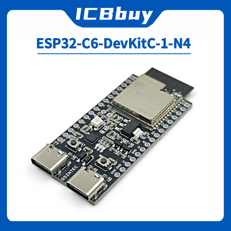 Esp32 S2 - ESP32-C6-DevKitC-1 ESP32-C6 Çekirdek Kart WIFI6 BLE