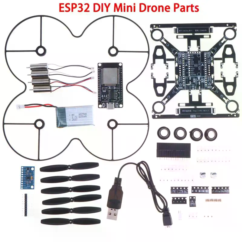 Espressif Esp32 - ESP32 Açık Kaynaklı Mini Drone Kiti,