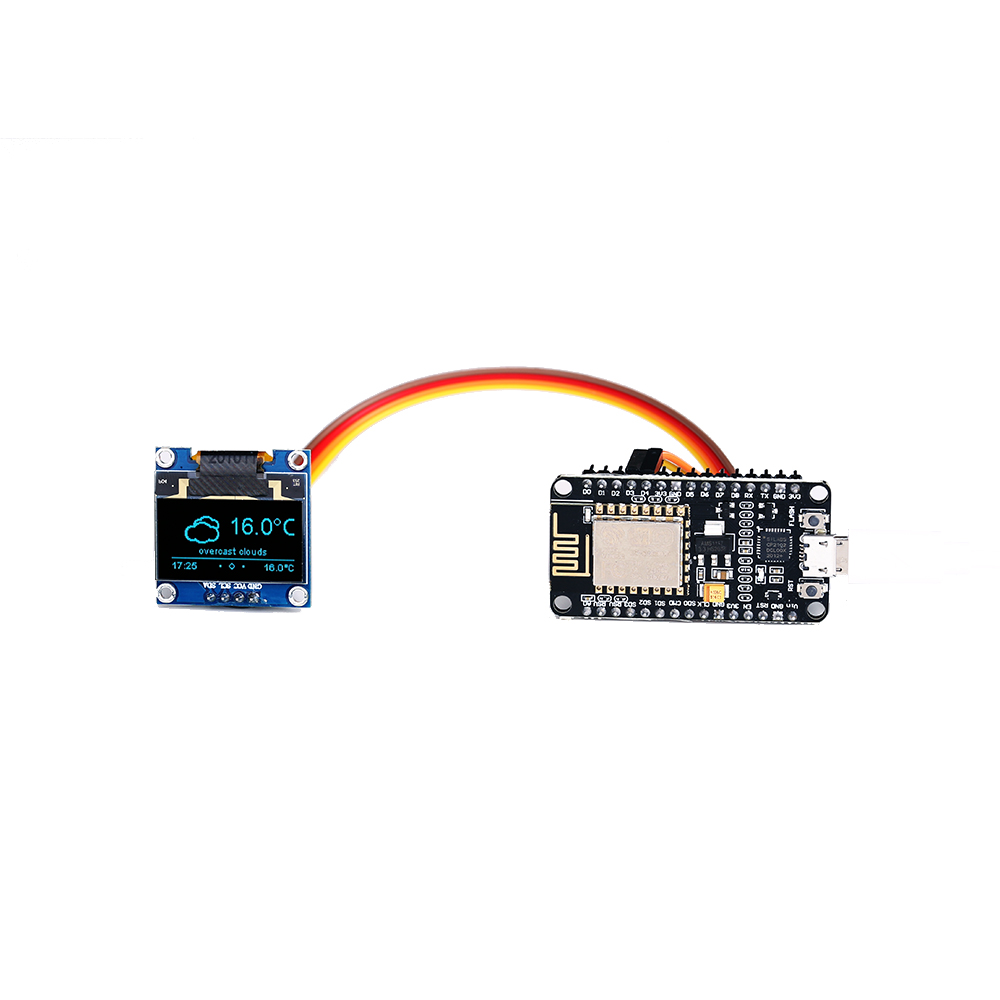 ESP8266 hava istasyonu DIY kit - Esp8266 incelemesi ve fiyatı