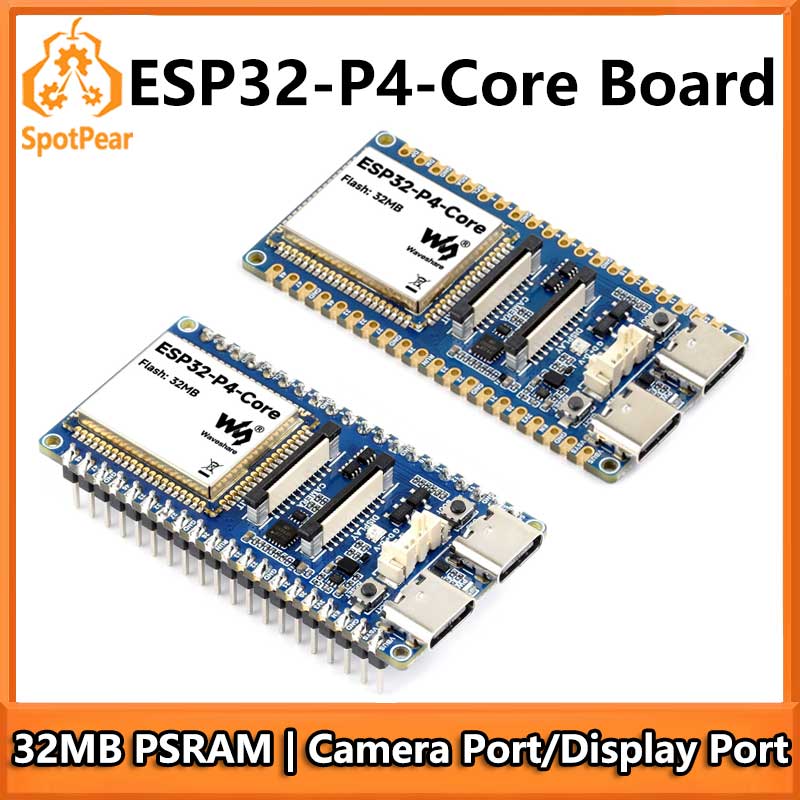 32MB PSRAM'lı USB'li ve Kamera - Esp32 P4 incelemesi ve fiyatı