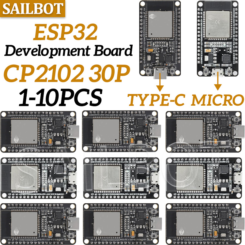 1/5/10 adet WR-32 32-S Gelişti - Esp32 Devkit incelemesi ve fiyatı