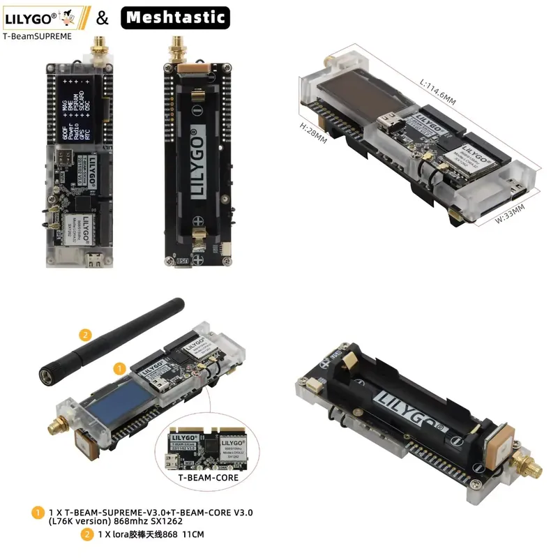 LILYGO T-Beam ESP32-S3 SX1262  - Esp32 S3 incelemesi ve fiyatı