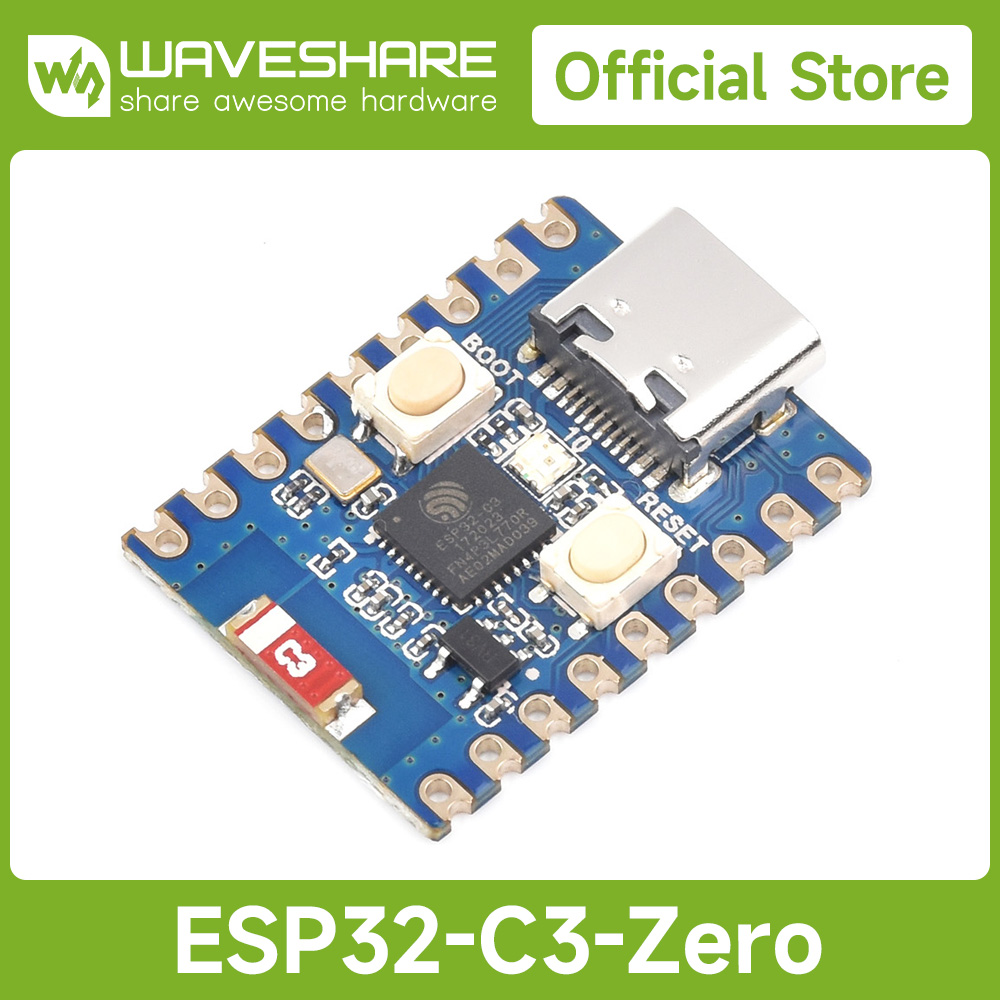 Waveshare ESP32-C3 Zero Mini G - Esp32 C3 incelemesi ve fiyatı