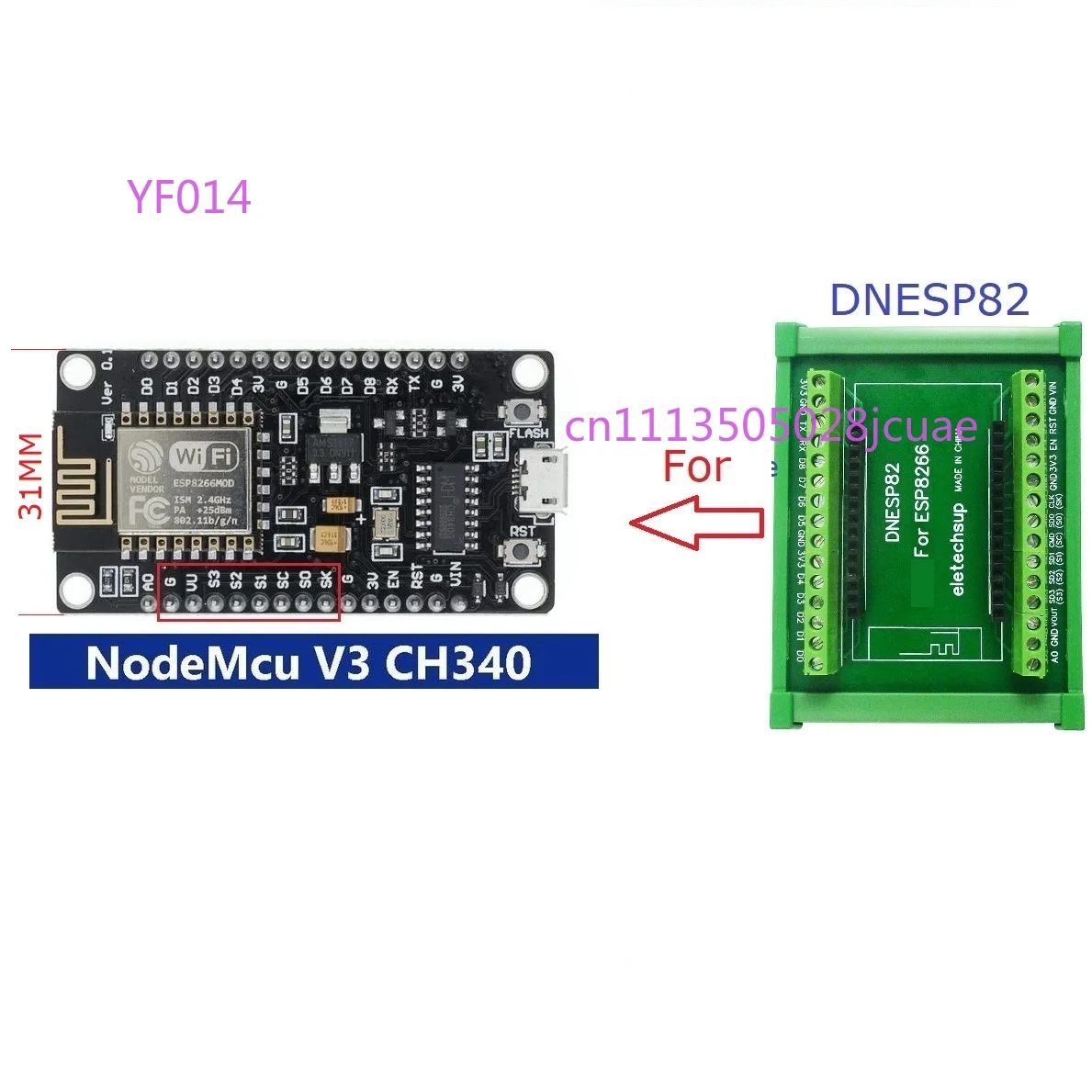 ESP8266 NodeMcu WiFi Modülü Ar - Esp8266 incelemesi ve fiyatı
